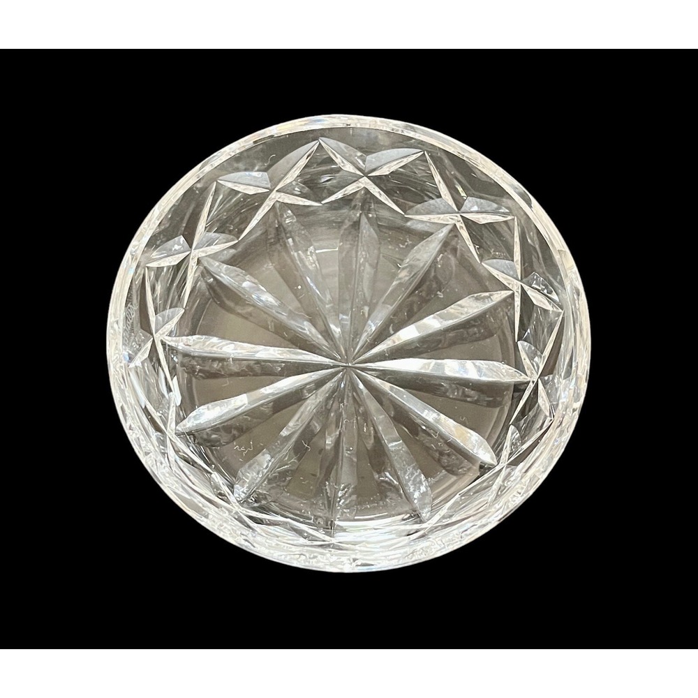 Vintage Waterford Kerry Cut Lead Crystal 3.5" Ashtray / Trinket Dish Signed - Picture 2 of 6